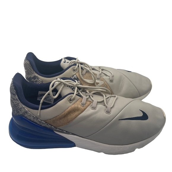 NIKE Air Max 270 AT 6153-400 Sz 11.5 Obsidian Hyper Royal-Sail Running​ - Picture 7 of 9